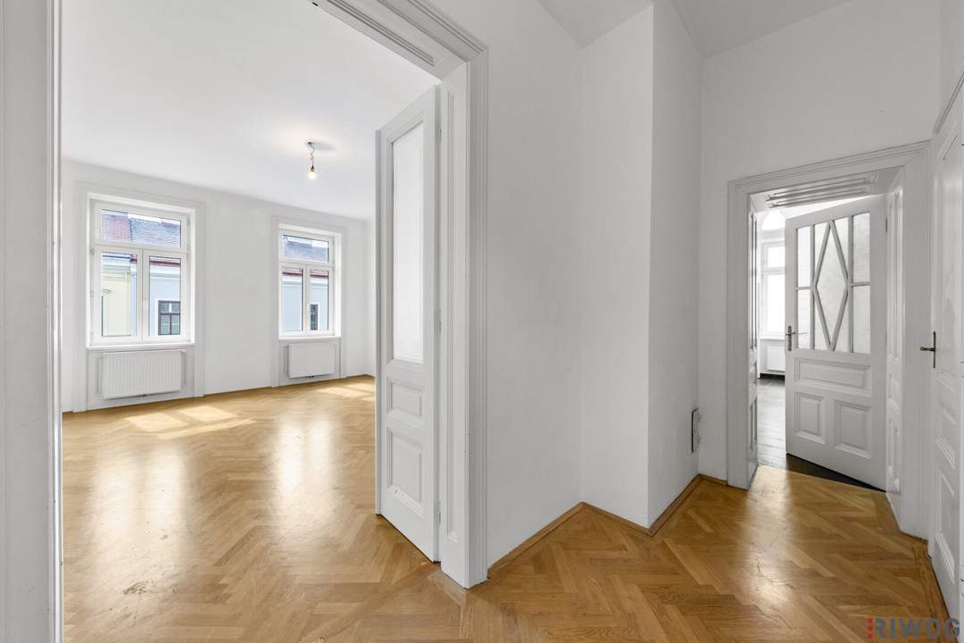 2-3 Zimmer Stilaltbau | 4 Min zur U4 Pilgramgasse | An der neuen U5 | 10 Min in den 1 Bezirk &amp; Mariahilferstr