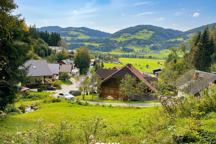 Baugrundstück mit Bergblick in Weißenbach bei Haus, Grund und Boden-kauf, 199.000,€, 8967 Liezen