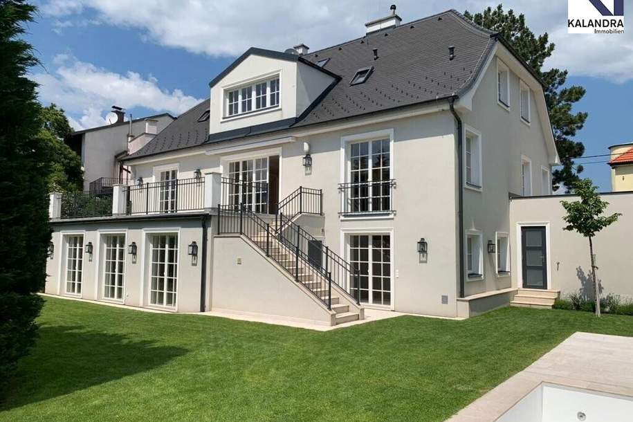 360° TOUR // LUXUS-VILLA MIT GARTEN &amp; POOL // LUXURY VILLA with GARDEN &amp; POOL, Haus-miete, 14.499,10,€, 1190 Wien 19., Döbling