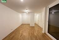 LEO 131 - Moderne Wohnung mit sonniger Hof-Terrasse im Niedrigenergiehaus! Anbindung zum Bahnhof Floridsdorf, nahe Siemens und Grünflächen