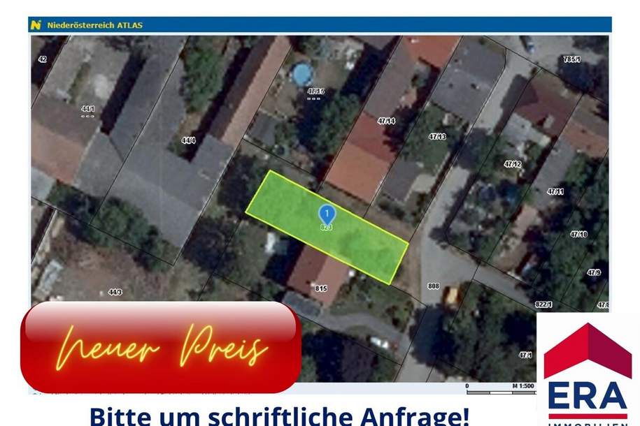 PREISSENKUNG: Grundstück in 2201 Seyring zu verkaufen, Grund und Boden-kauf, 2201 Korneuburg