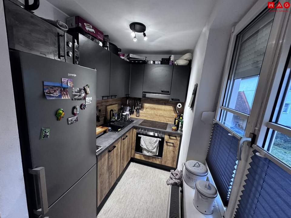 Bezahlbar wohnen in Ampflwang – 2 Zimmer mit Parkplatz– ab 01.01.2027 verfügbar