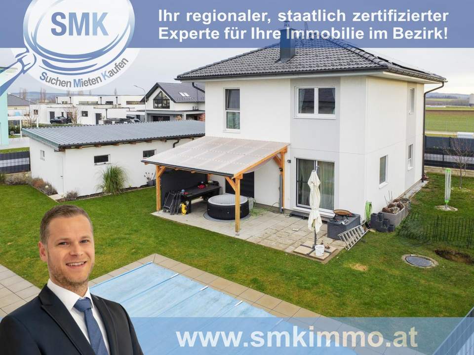 Modernes Einfamilienhaus mit Pool und Doppelgarage!