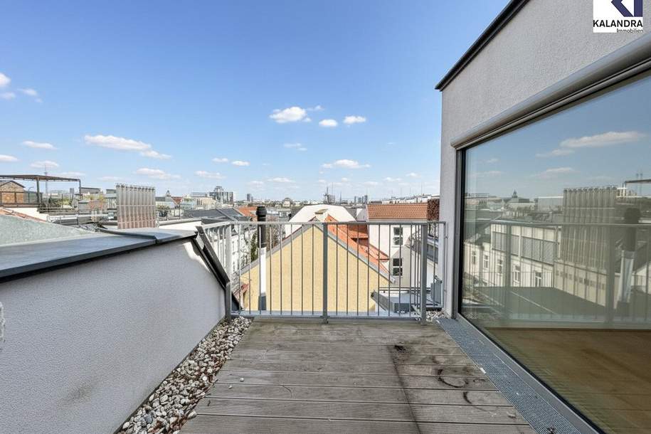 360 TOUR // DACHTERRASSENWOHNUNG NAHE VORGARTENMARKT, Wohnung-miete, 1.777,70,€, 1020 Wien 2., Leopoldstadt
