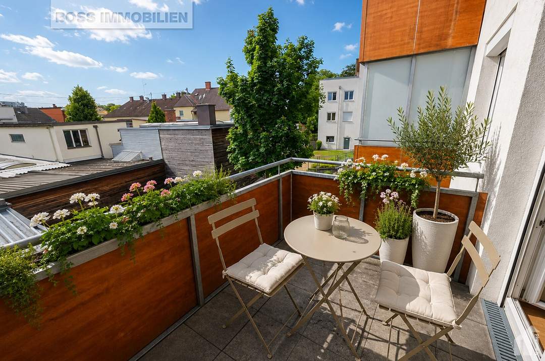 Neuwertige 1-Zimmer Wohnung mit Balkon | Sofortbezug mit Küche | Traun