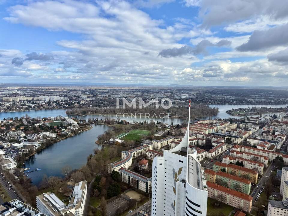 Stadt, Wasser, Weite: DC2 Tower: 46. Etage - Erstbezug