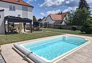 Provisionsfrei: Modernes Einfamilienhaus mit Pool, PV-Anlage, Erdwärme &amp; großem Garten