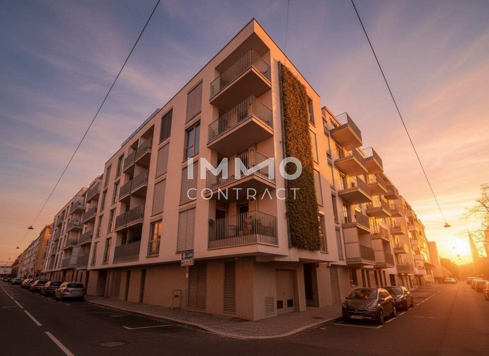 BEIM DONAUUFER: Helle 2-Zimmer-Wohnung mit Westbalkon in zentraler Lage