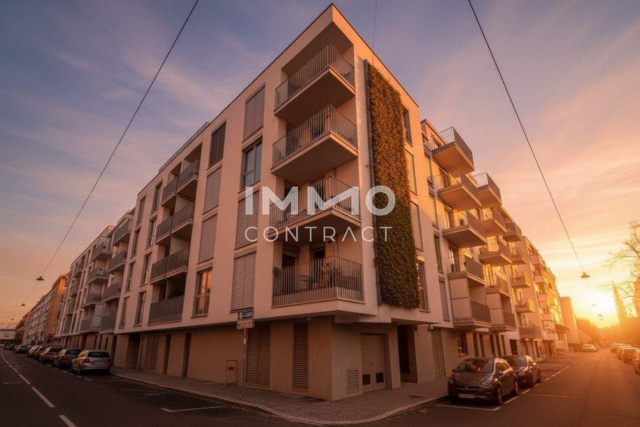 BEIM DONAUUFER: Helle 2-Zimmer-Wohnung mit Westbalkon in zentraler Lage, Wohnung-kauf, 259.500,€, 1210 Wien 22., Donaustadt