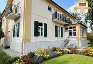 Historisches Herrenhaus im Villenviertel von Baden: ca.450m² WF mit Grundfläche von 1873qm und 17 Zimmern zum Sanieren! (V2 & Schut