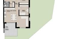 TOP EW03 - NEUBAUPROJEKT ITTER - 3 Zi-Wohnung mit Garten zu kaufen!