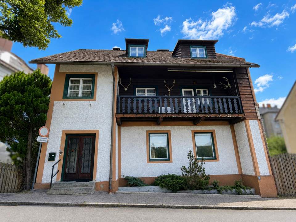 Schmuckes Stadthaus mit viel Platz für Familie in Zentrumsnähe von Mariazell