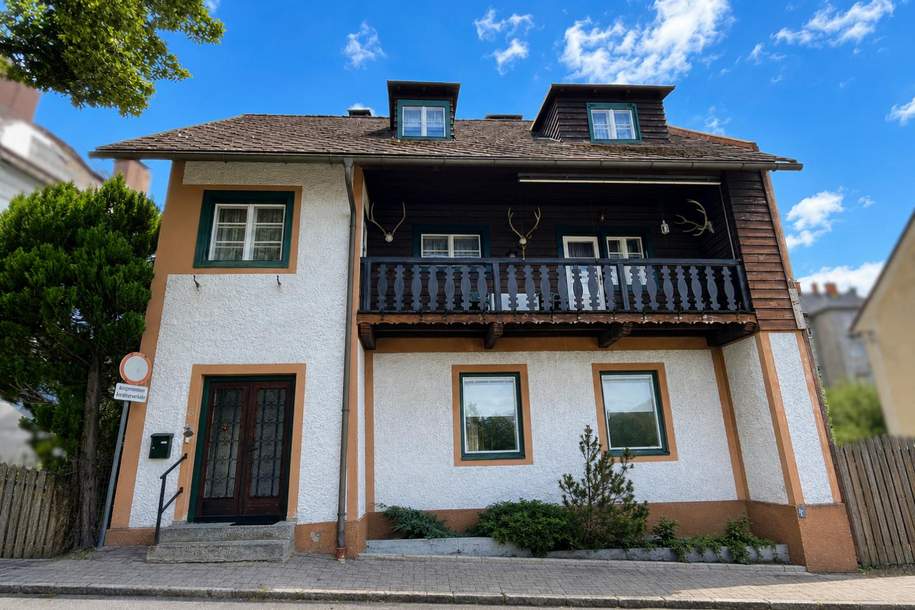 Schmuckes Stadthaus mit viel Platz für Familie in Zentrumsnähe von Mariazell, Haus-kauf, 195.000,€, 8630 Bruck-Mürzzuschlag