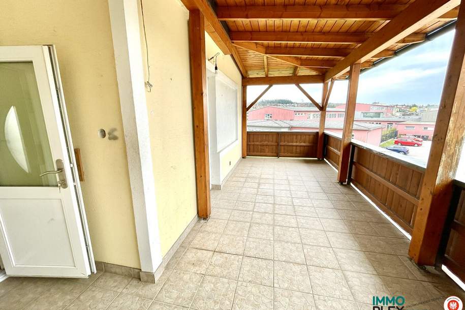 Hollabrunn: 3-Zimmer Wohnung mit großem Balkon zu mieten!, Wohnung-miete, 883,72,€, 2020 Hollabrunn
