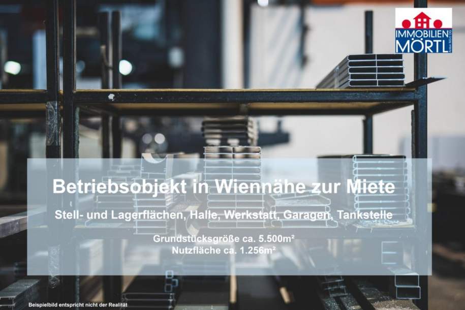 Betriebsobjekt in Wiennähe, Gewerbeobjekt-miete, 21.600,00,€, 2120 Mistelbach