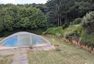 Traumhaftes Einfamilienhaus mit Fernblick in Hainburg an der Donau: ca. 180m² Wohnfläche mit Garten, 2 Terrassen, Pool und Garage!!!