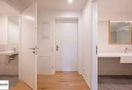 ERSTBEZUG: perfekt öffentlich angebunden! hochwertig ausgestattet! ideal geschnitten! 2 Zimmer + Terrasse ab sofort mieten!