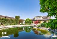 2100 Korneuburg Exklusive Villa mit zwei getrennten Wohneinheiten mit Terrasse, Sauna und großem Schwimmteich