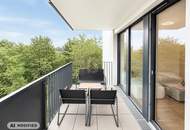 MODERNER WOHNTRAUM MIT GROßZÜGIGEM BALKON & BLICK INS GRÜNE
