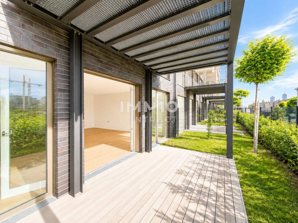 Grünes Refugium mitten in der Stadt: Maisonette mit Charme am Hauptbahnhof - Provisionsfrei
