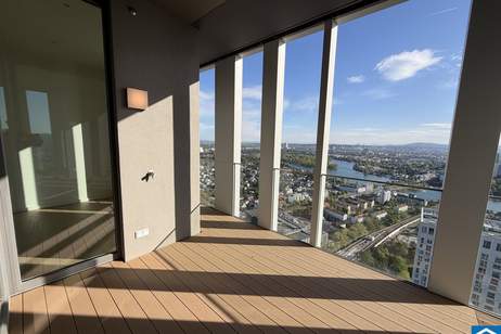 Erstbezug – 3-Zi.-Wohnung mit Rooftop Pool &amp; Sauna, Wohnung-miete, 3.390,00,€, 1020 Wien 2., Leopoldstadt