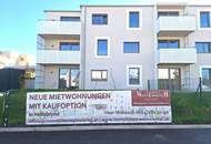 NEU ERBAUTE MIETWOHNUNGEN MIT KAUFOPTION AM STADTRAND