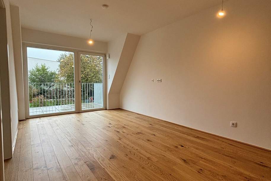 Zu vermieten!_Kleegarten_schöne 2-Zimmer-Wohnung mit Balkon und Gartenabteil_Top17, Wohnung-miete, 878,50,€, 2320 Bruck an der Leitha