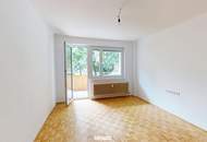 Zentral begehbare Wohnung mit hofseitiger Loggia in ruhiger Gersthofer Lage!