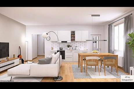 Frisch saniert ist ganz gewonnen - U4U6 Längenfeldgasse, Wohnung-miete, 956,00,€, 1120 Wien 12., Meidling
