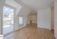 Dachgeschoss-Erstbezug mit 3 Zimmern, Balkon und Klimaanlage in Grünlage nahe U4 | Rondelle XIV - Top 14