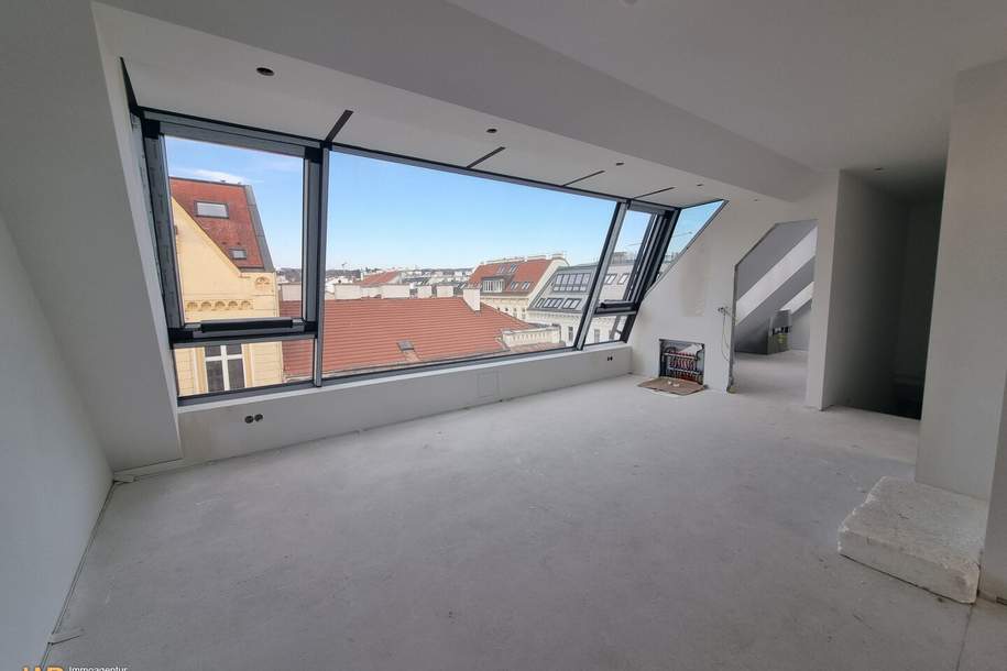 Top DG Wohnung mit Terrasse und Panoramafenstern - 3 Zimmer mit großem Küchen-Essbereich! Kein Gas mehr! Modernste Ausführung! Luft-Wasserwärmepumpe, Klima und Photovoltaik!, Wohnung-kauf, 1.325.000,€, 1180 Wien 18., Währing