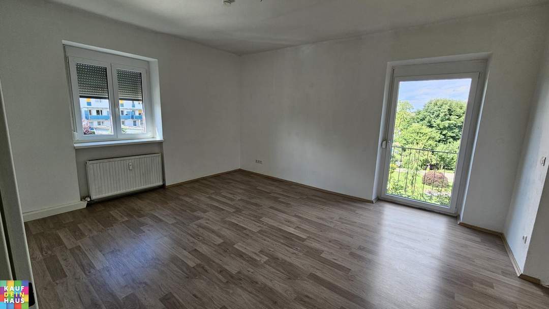 Geförderte - Großzügige 2 Zimmerwohnung mit englischem Balkon / Heizkosten sind in der Miete inkludiert !!!