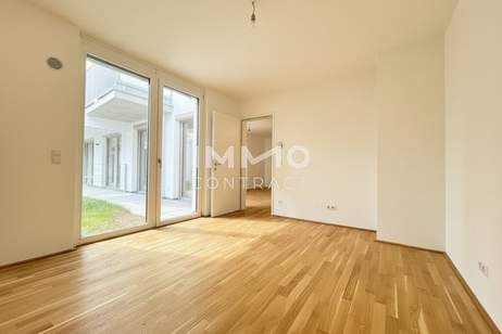 Großzügige Gartenwohnung mit sonniger Terrasse & zwei Bädern – Erstbezug BEIM DONAUUFER, Wohnung-kauf, 259.500,€, 1210 Wien 22., Donaustadt