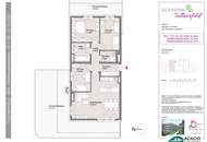 geräumige 4-Zimmer Dachgeschoßwohnung mit zwei großen Terrassen zum Wohlfühlen! Leben im Grünen, aber nahe der Stadt! Tiefgaragenplatz optional verfügbar!