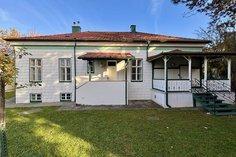 Arbeiten mit Atmosphäre | repräsentatives Gründerzeithaus im Landhausstil | großer Eigengarten für kreative Pausen, Haus-miete, 2.720,00,€, 1230 Wien 23., Liesing