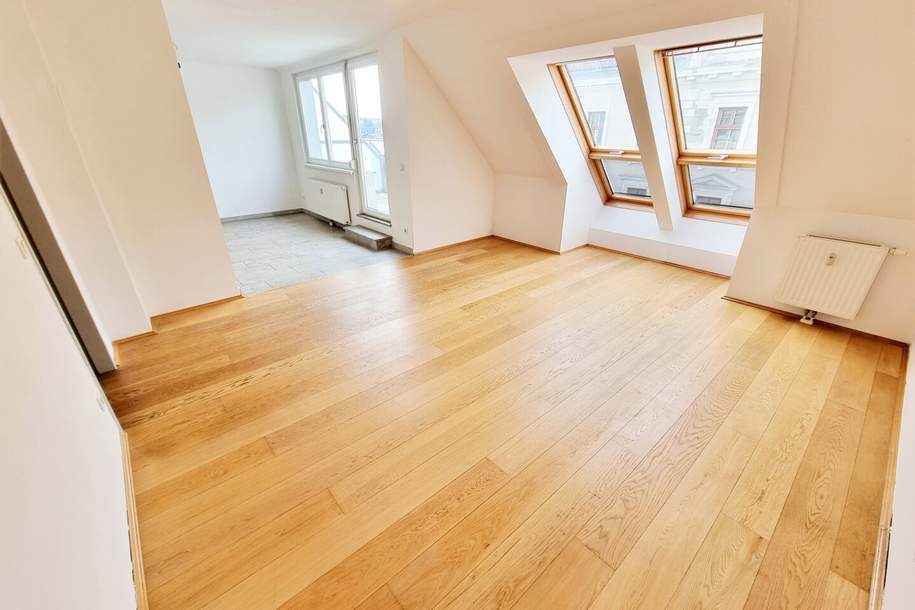 Stark reduziert! Perfekte Familienwohnung! Traumwohnung im Dach in einer Traumanlage mit viel Grün! Garagenplatz inbegriffen + Perfekte Aufteilung + Fairer Preis + Tolle Infrastruktur! Nicht zögern!, Wohnung-kauf, 555.000,€, 1160 Wien 16., Ottakring