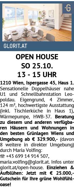 Sensationelle Doppelhäuser nahe U1 und Schnellbahnstation Leopoldau. Eigengrund, 4 Zimmer, 102-124 m