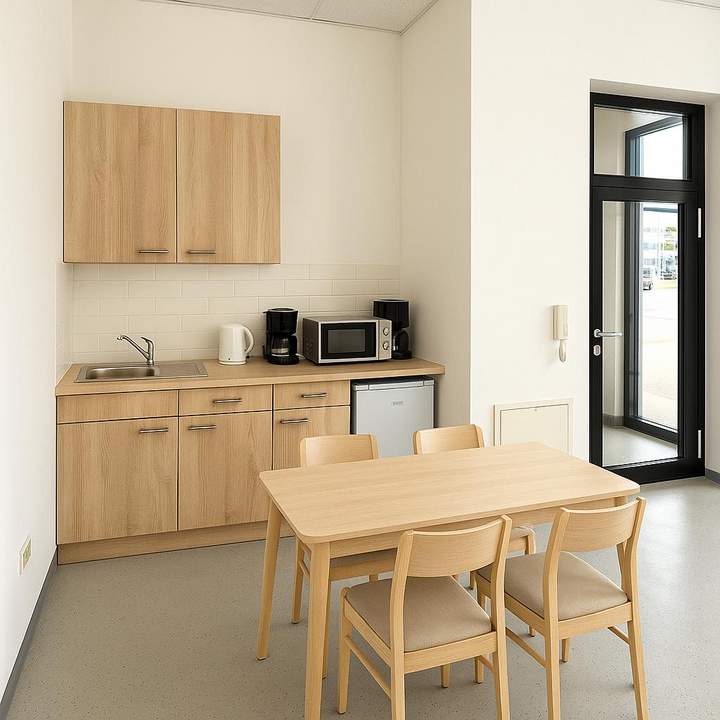 EBENERDIGES, helles 77 m² BÜRO - NEUBAU