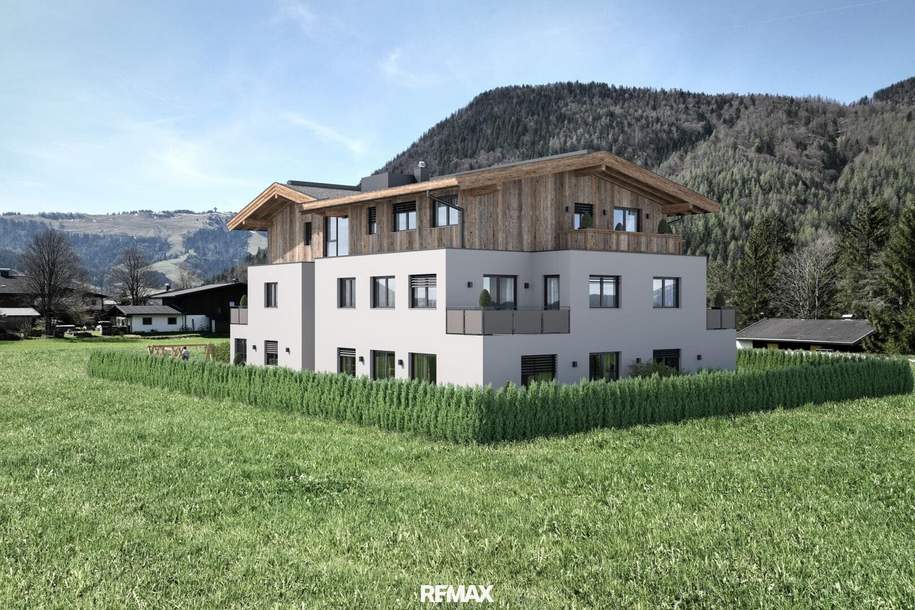 Neubau - Erdgeschoss mit grosszügiger Terrasse, Wohnung-kauf, 625.000,€, 6393 Kitzbühel