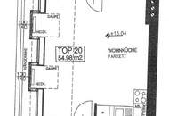 Befristet vermietete 2-Zimmmer- Dachgeschosswohnung - Garten-/Hofseitig ausgerichtet!