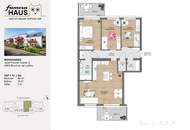 Großzügige 4-Zimmer-Eigentumswohnung | 96 m² Wohnfläche | mit Freiflächen &amp; 2 Parkplätzen (Ziegelmassivbau!)