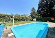 Erweiterbares 68m² Einfamilienhaus mit Garage, Pool &amp; Gartenhaus