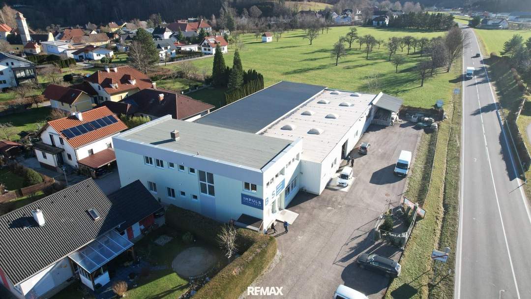 bestens geeignet für Handel, Handwerk und Gewerbe - als Lager oder auch zur Produktion