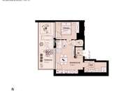 Traumhafte Dachgeschosswohnung nahe Alte Donau – 2-Zimmer mit großer Terrasse