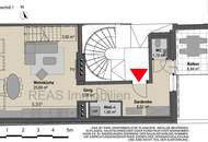 Elevate 1090 – Erstbezug: Luxus Dachgeschoss - Maisonette Wohnung (klimatisiert) mit Balkon und Terrasse nahe U6 Alser Straße, AKH!