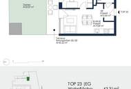 2-ZIMMER-WOHNUNG mit Garten– Ihre Oase in Graz-Lend
