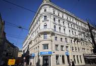 Stilaltbaubüro mit 45m² Salon | Nähe Naschmarkt und 1. Bezirk | unbefristet | sehr hell im 4. Liftstock | Wohn- und Bürokombination möglich