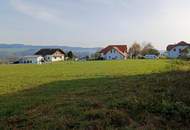 Baugrundstück mit Blick ins Donautal