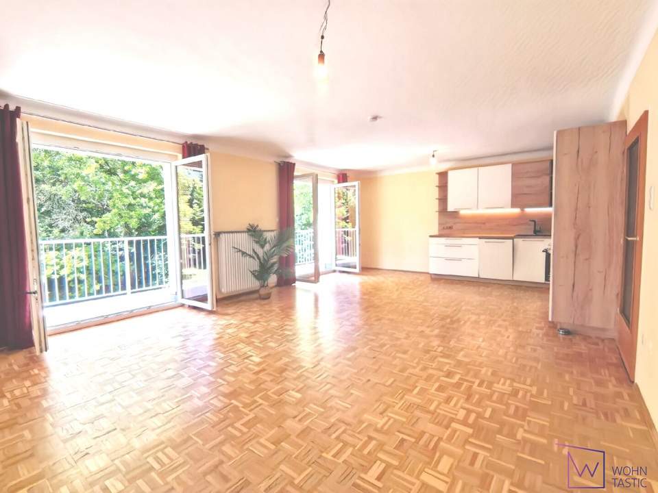 3 Zimmer mit Süd-Loggia im Grünen – nahe U4 Hütteldorf