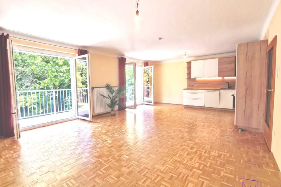 3 Zimmer mit Süd-Loggia im Grünen – nahe U4 Hütteldorf, Wohnung-miete, 1.663,03,€, 1130 Wien 13., Hietzing
